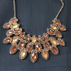 Gold tone necklace